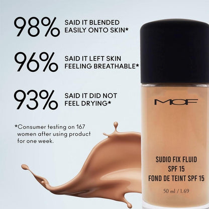 MOF Studio Fix Fluid SPF 15 50ml Pack of 1