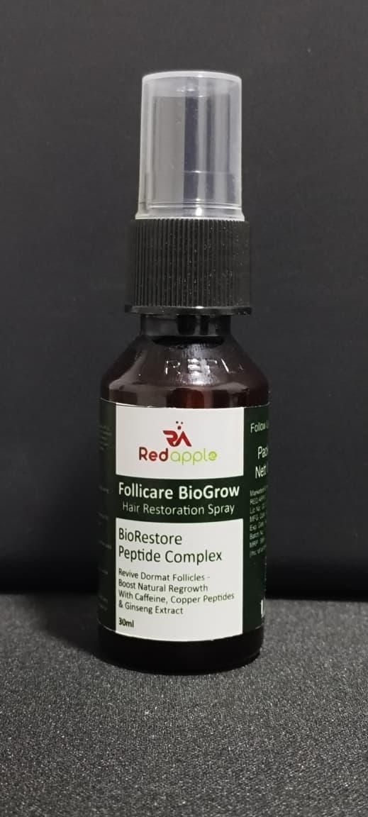 Follicure BioGrow Hair Restoration Spray 50 ml (Pack of 1)