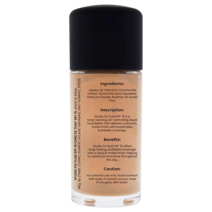 MOF Studio Fix Fluid SPF 15 50ml Pack of 1