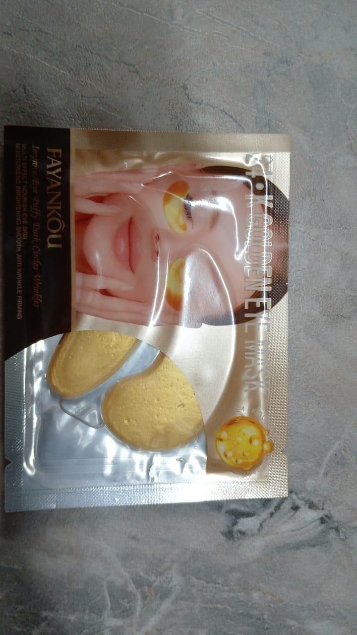 24K Gold Eye Mask