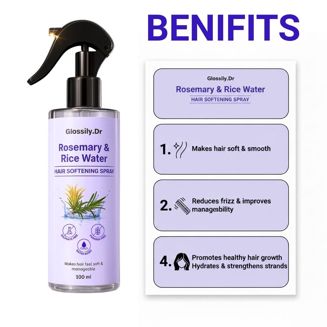 Rosemary & Rice Water 100 ml each Pack of 3