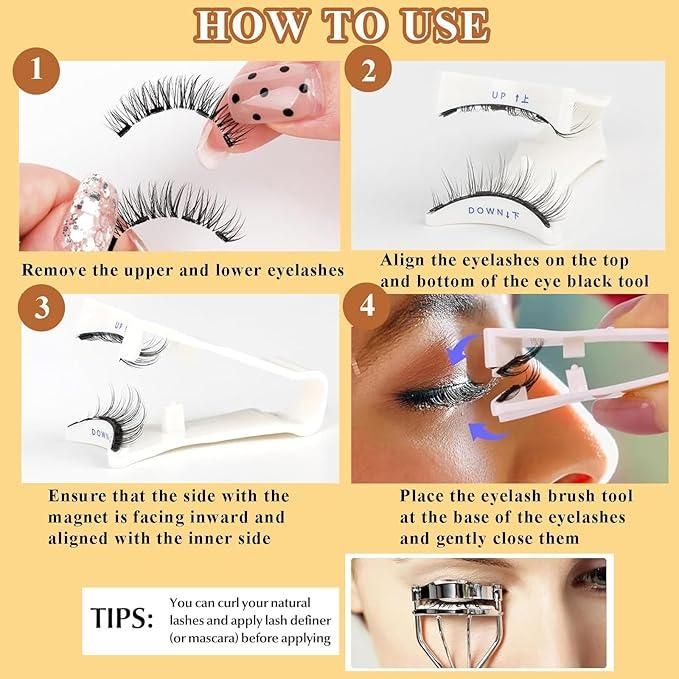Magnetic Eyelashes Pair of 1